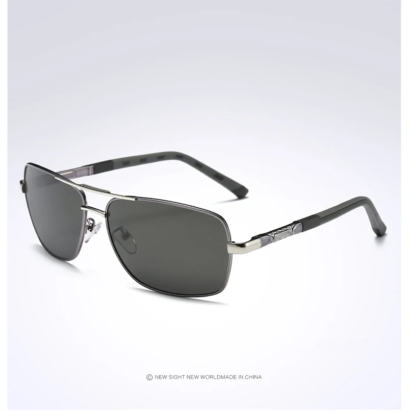 Роскошные брендовые поляризованные солнцезащитные очки пилота из алюминиево-магниевого сплава, мужские винтажные дизайнерские солнцезащитные очки для вождения, солнцезащитные очки для мужчин Oculos gafas