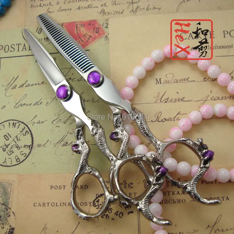 free holster! professional hair scissors / scissor set hand painted Dragon hair cutting scissors 5.5 free holster! professional hair scissors / scissor set hand painted Dragon hair cutting scissors 5.5