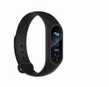 M2S Bluetooth Smart Браслет OLED Дисплей сердечного ритма Мониторы SmartBand здоровья Фитнес трекер умный Браслет для iOS и Android