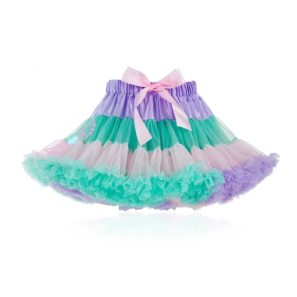 

Fashion Fluffy Chiffon Pettiskirts tutu Baby Girls Skirts Princess skirt dance wear Party clothes girl skirt