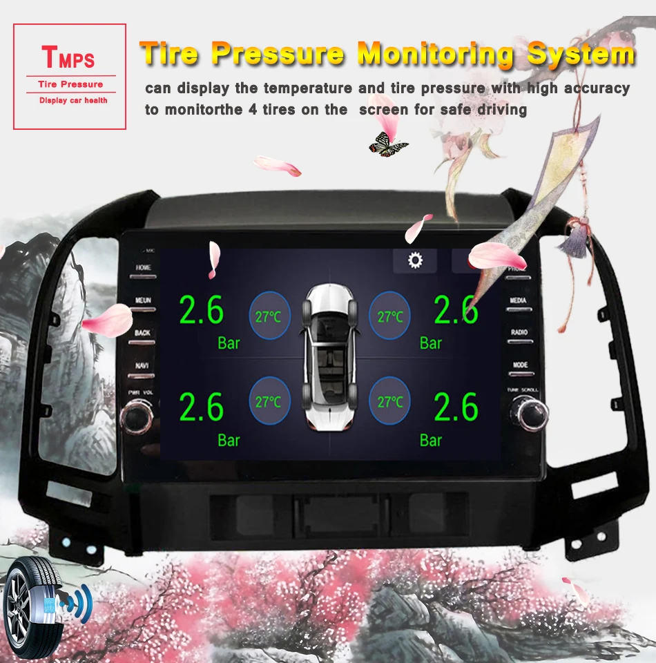 Perfect 2 din Android 9.0 DVD Player BT GPS Navigation Radio for 2005 2006 2007 2008 2009 2010 2011 2012 HYUNDAI SANTA FE Head Unit 13 Perfect 2 din Android 9.0 DVD Player BT GPS Navigation Radio for 2005 2006 2007 2008 2009 2010 2011 2012 HYUNDAI SANTA FE Head Unit 13