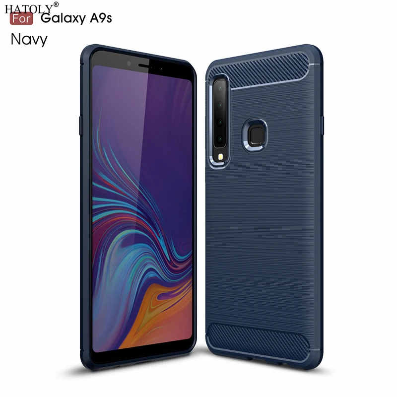 Чехол для Capas Samsung Galaxy A9 2018 противоударный мягкий силиконовый чехол из ТПУ с