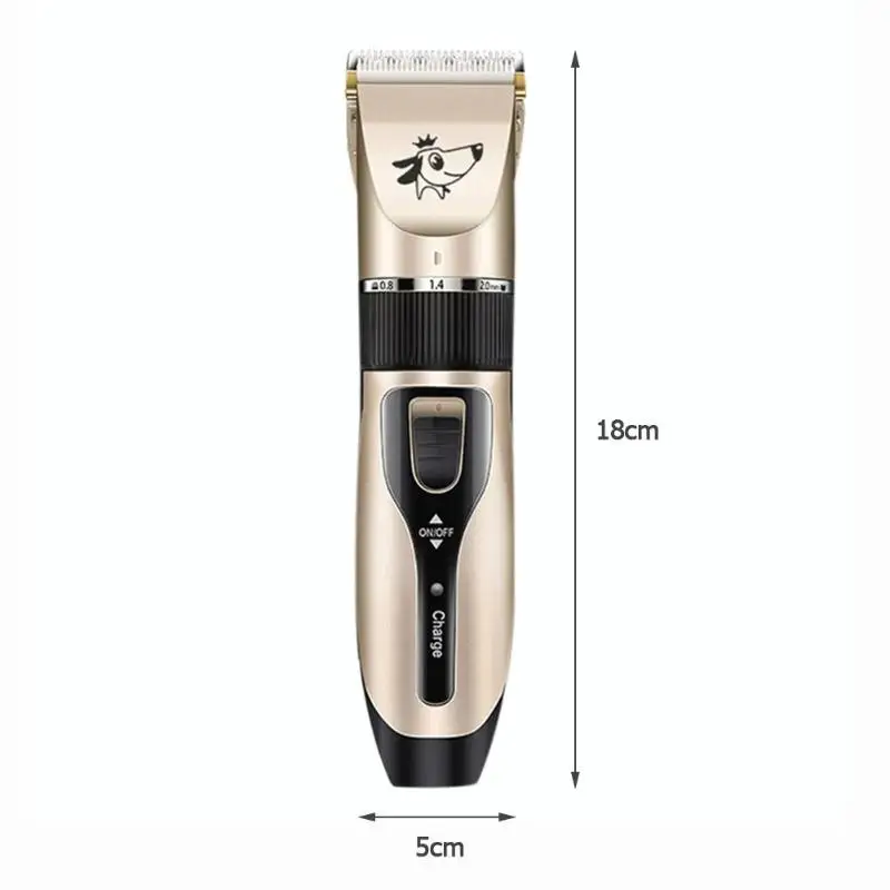 Pet Electric Clipper Rechargeable Low-noise USB Pet Dog Hair Trimmer Shaving Electric Cat Dog Hair Trimmer Grooming Cutter