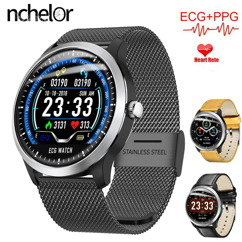 

NEW Fashion Smart Watch for Men Women with Heart Rate Blood Pressure Monitor Call Message Reminder Pedometer ECG PPG Smart Watch