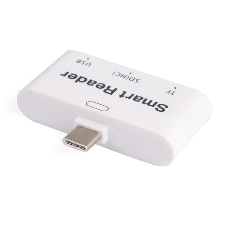 3 в 1 USB 3.1 Тип c USB-C TF Micro SD OTG Картридер для Тип-c телефон для MacBook #233291