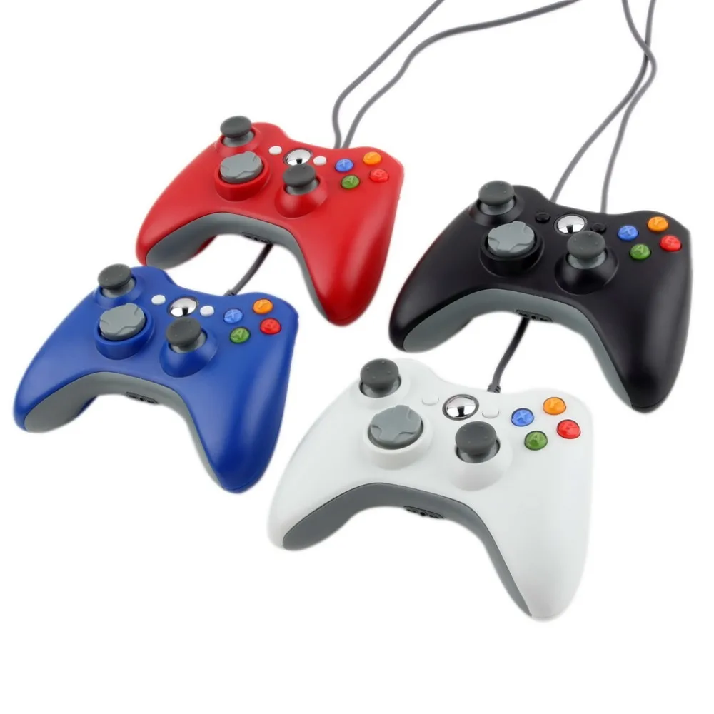 For Xbox360 Wired USB Controller 4 Color font b Gamepad b font Android Smart TV Box