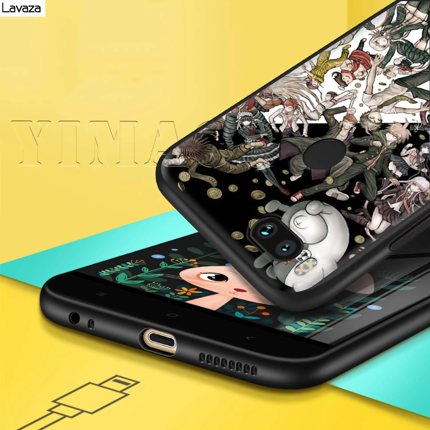 Силиконовый чехол Lavaza Danganronpa для Xiaomi Redmi Note 4 4X 4A 5 5A 6 6a 7 Pro Go Prime Plus|Бамперы| |