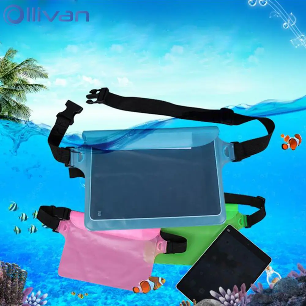 Открытый Спорт плавание дрейф дайвинг поясная сумка для iphone XS MAX 7 8 Plus водостойкая сумка из ПВХ для ipad смартфон Универсальный