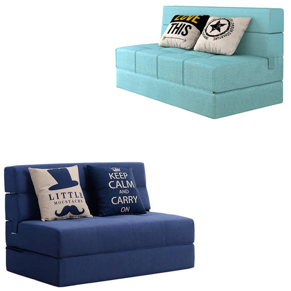 Quality comfortable spring sofa folding sofa bed living room furniture pure cotton density sponge sofa cama sofa bed furniture