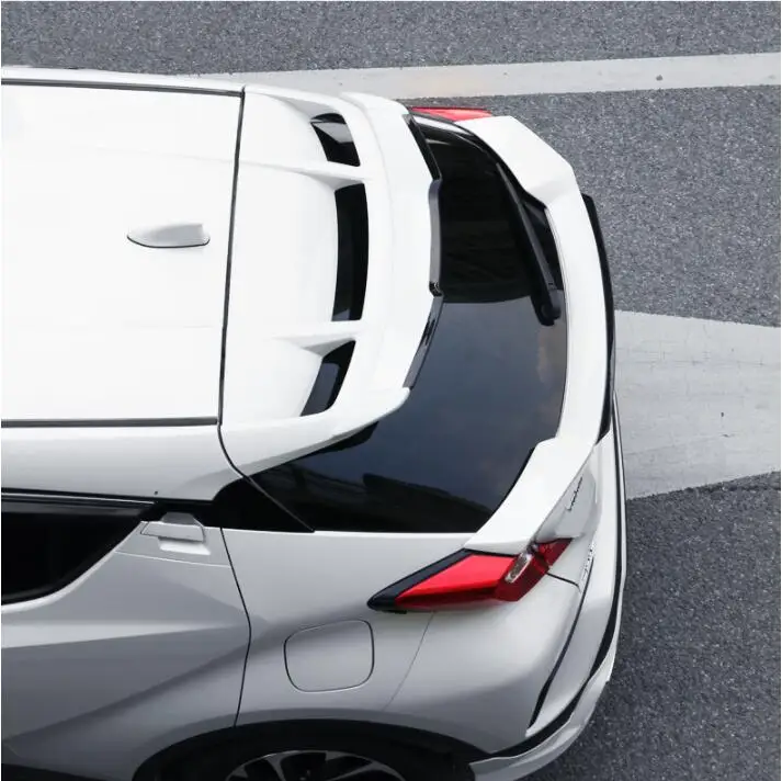 

ABS PRIMER CAR REAR WING TRUNK LIP SPOILER FOR Toyota C-HR CHR 2016 2017 2018 2019