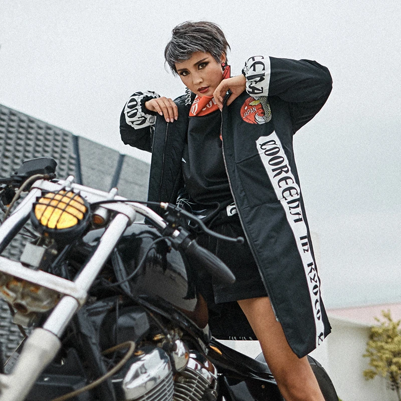 Hiver Style Parka Ouatée Impression Y626 Harajuku Pardessus Épais Chaud Hop Street Black Femmes Animé Coton Hip Dessin À Femelle Manteau Veste De Capuchon XwYU7Xrq