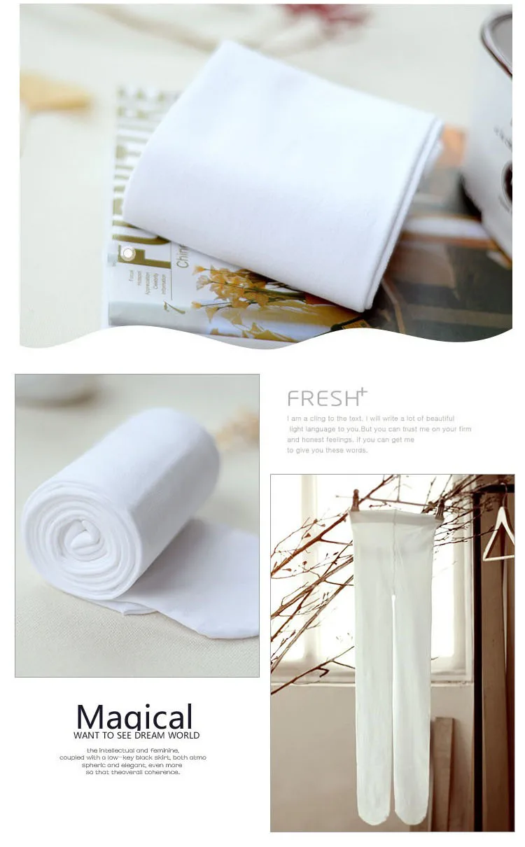 long socks for women New Japanese Style Velvet White Silk Women Tights Stockings Spring And Autumn Ballet Dance Stocking Fashion Female Pantyhose women's socks