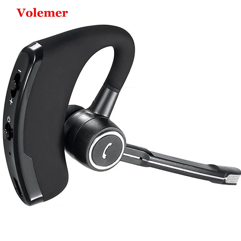 Voleme Bluetooth Headset Handsfree Wireless Earphones Cordless Headset