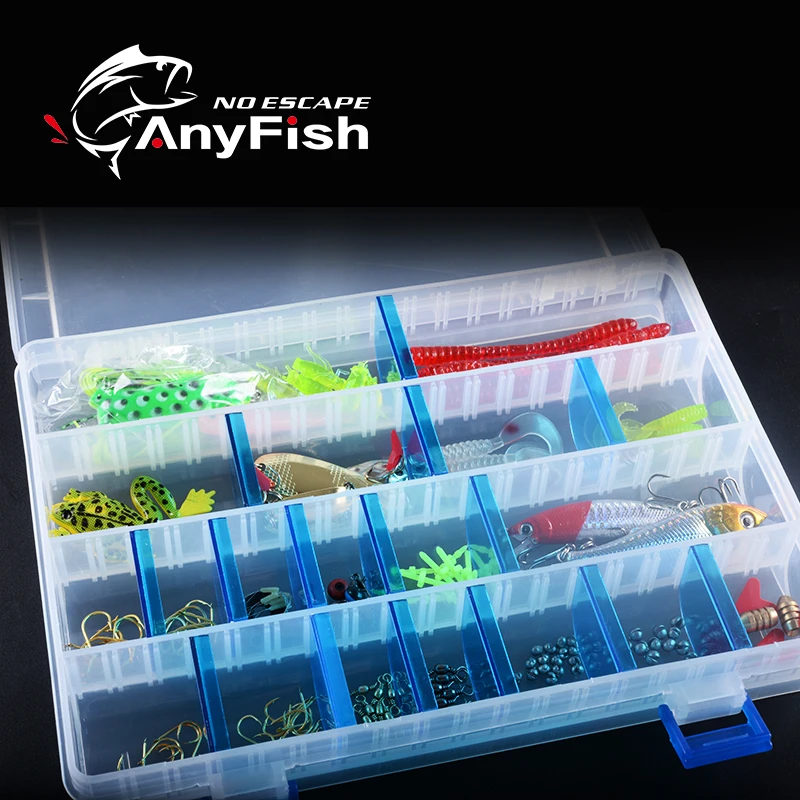 Коробка рыболовных снастей ANYFISH TB 314 25*18*4 см рыболовные аксессуары пластиковая