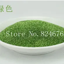 Apple зеленые вспышки Блеск порошок люминофора порошок, 500 г/пакет, тени для век Дизайн ногтей украшения косметический, нормальный пыли