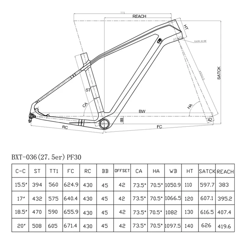 Новая BXT полностью углеродная mtb рама 27,5 er cadre carbone t800 рама карбоновая для горного велосипеда 27,5 супер светильник рама велосипеда