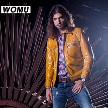 Популярная одежда из натуральной кожи, мужская кожаная одежда, мотоциклетная кожаная куртка, Мужская одежда из натуральной кожи, утепленная мужская одежда