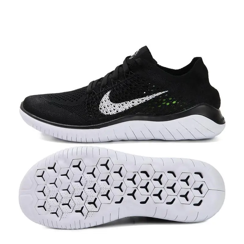 Оригинальный Новое поступление 2018 NIKE FREE RN FLYKNIT женские кроссовки для бега|Беговая