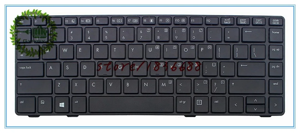 

GYIYGY keyboard For HP ProBook 6460b 6465b 6470b 6475b Laptop Keyboard (No Mouse Pointer)