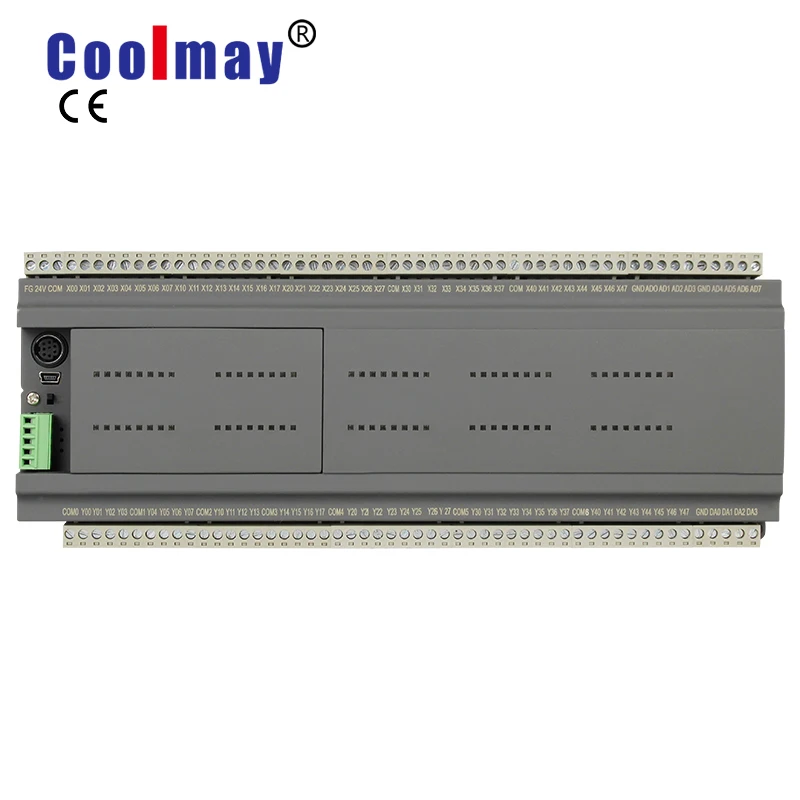 Coolmay CX3G-80MR-485/485 PLC программируемый логический контроллер 40di 40do релейный выход rs485 порт совместим с Mitsubishi