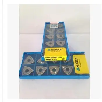 

Free Shipping 10pcs WNMG080408-HA H01 Turning Inserts for Turning Lathe Holder WWLNR/MWLNR,Suitable for Aluminium&Copper