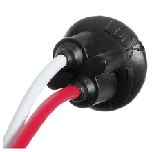 NFLC-10x T10 W5W 168 194 патрон для лампы со стеклянным цоколем гнездо для лампы DIY, черный