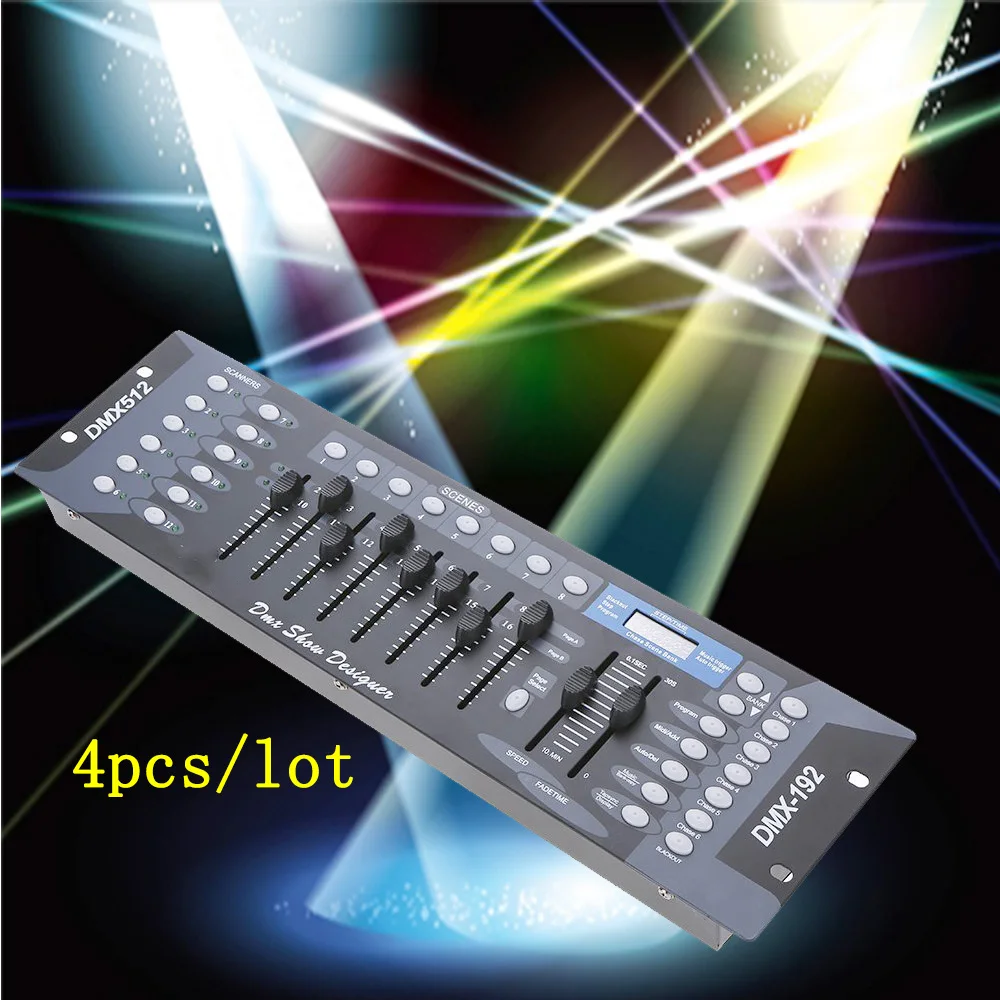 

DMX512 Stage Light 192 Controller for Stage Party DJ DMX Console Disco (4pcs/lot)