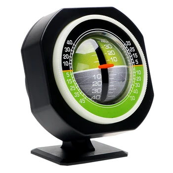 

LEEPEE Auto Slope Meter Level Inclinometer Angle Car Compass Car Vehicle Declinometer Gradient High-precision Built-in LED