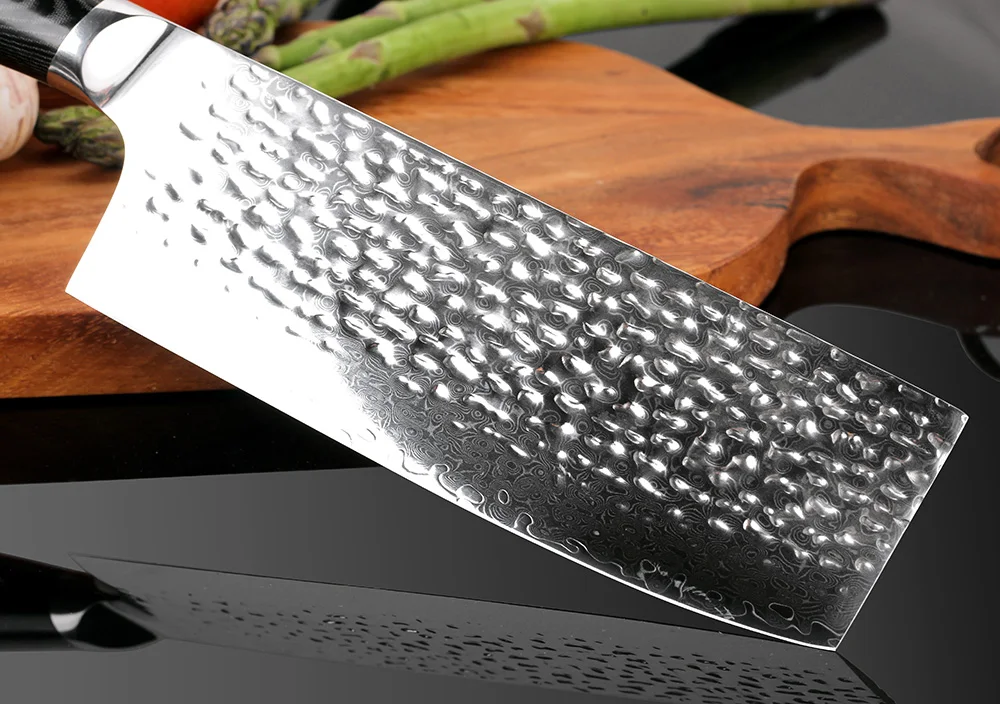  XITUO Damascus Knife 8 inch Professional Chef Knife 67 layer Damascus Steel Kitchen Knives Cleaver  - 32874942970