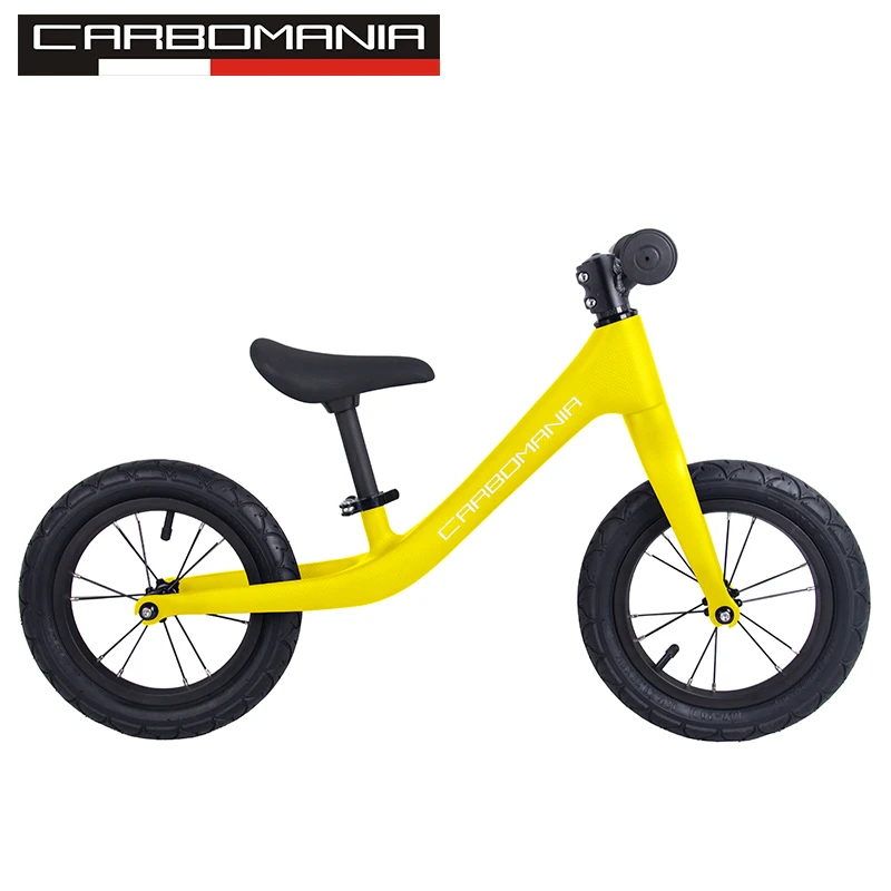 Cheap 2019 Carbon Fiber Children complete bike 12inch Kids Balance Bike No Pedal Baby Bicycle Fits children from 18 months to 6 years 1