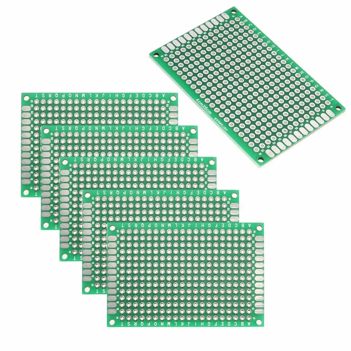 

Best Promotion 10pcs High-quality!! Double Side Prototype PCB diy Universal Printed Circuit Board 4x6cm Hot sale