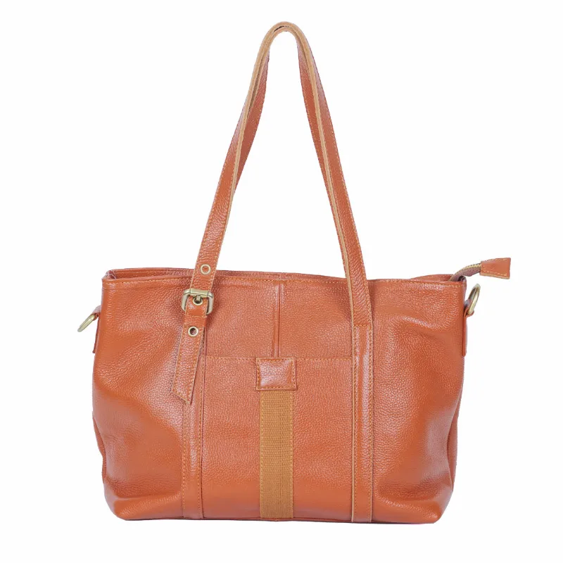 The new brand new head leather handbag of leather handbag with fashionable single shoulder bag local focal fashionable handmade with delicate handbag