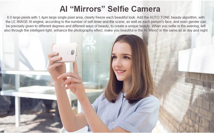 LeEco LeTV Le Pro 3 Dual Camera AI X651 4GB RAM 32GB ROM Helio X23 MTK6797D 2.3GHz Deca Core 5.5 Inch 2.5D In-cell FHD Screen Android 6.0 4G LTE Smartphone