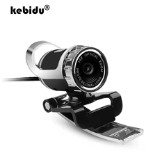 kebidu Webcam HD Web Camera Computer Built-in Microphone for Desktop PC Laptop USB Plug and Play for Video Calling HD Web Camera