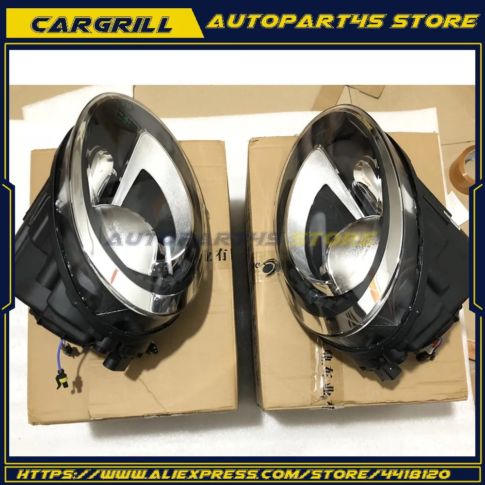 For 2012 2016 Volkswagen Beetle Headlights with LED DRL and Bi xenon
