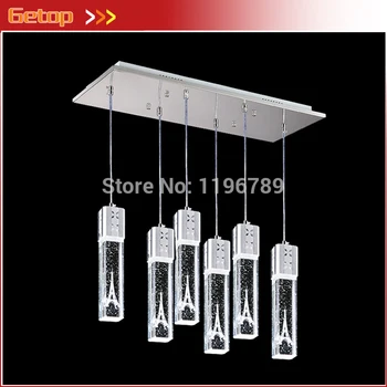 

Best Price Fashion Modern Home Lights Bar lamp Eiffel Tower Design Crystal Pendant Lights LED 5W Free Ship support customized