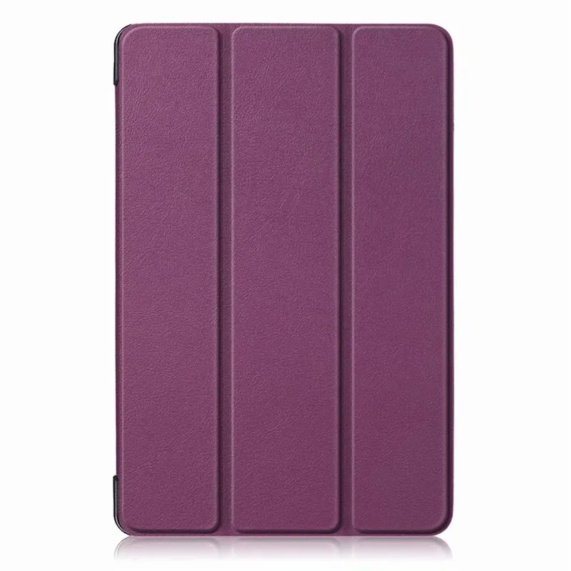 Ультра тонкий 3-складной Капа чехол для samsung Galaxy Tab S5e 10,5 SM-T720 SM-T725 10,5 дюймов планшет с функцией Smart будильника Wake-сна - Цвет: purple-ka si te