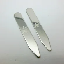 SHANH ZUN Classic 24 Pcs Stainless Steel Collar Stays Metal Zodiac Signs Collar Bones in Plastic Bottle 6 Sizes SHANH ZUN Classic 24 Pcs Stainless Steel Collar Stays Metal Zodiac Signs Collar Bones in Plastic Bottle 6 Sizes