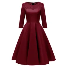 Sisjuly женское осеннее весеннее зимнее вечернее атласное ажурное кружевное платье с цветочным узором бордовое синее розовое красное вино миди платья