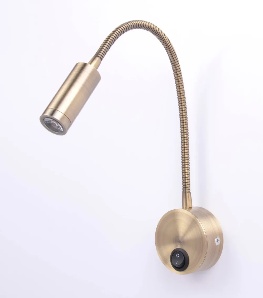 Lâmpadas ao Lado da Parede de Iluminação Barcos de Reboque de Campista Holofotes Flexível Volts Marine Bronze Leitura Cilíndrico Rvs - Iates Quente 3 w 12 4 Cheap Peças e acessórios RV