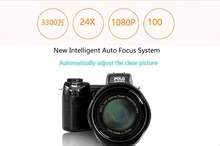 D7100 33MP Interpolation FREE shipping HD D7100 Digital Camera 33 Million Pixel Camera Digital Professional SLR shape Camera 24X