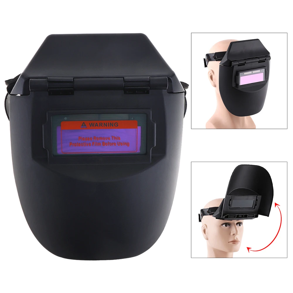 New Portable Auto Darkening Solar Welding Mask with Solar Power Auto