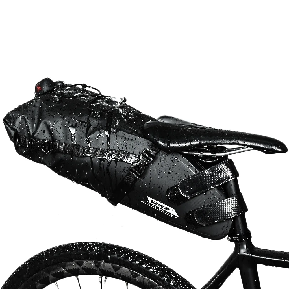 

Cycling bag pannier Road bike bag travel bag Road bike trunk bag Rhinowalk 10L waterproof bicycle road bike luggage pannier bike