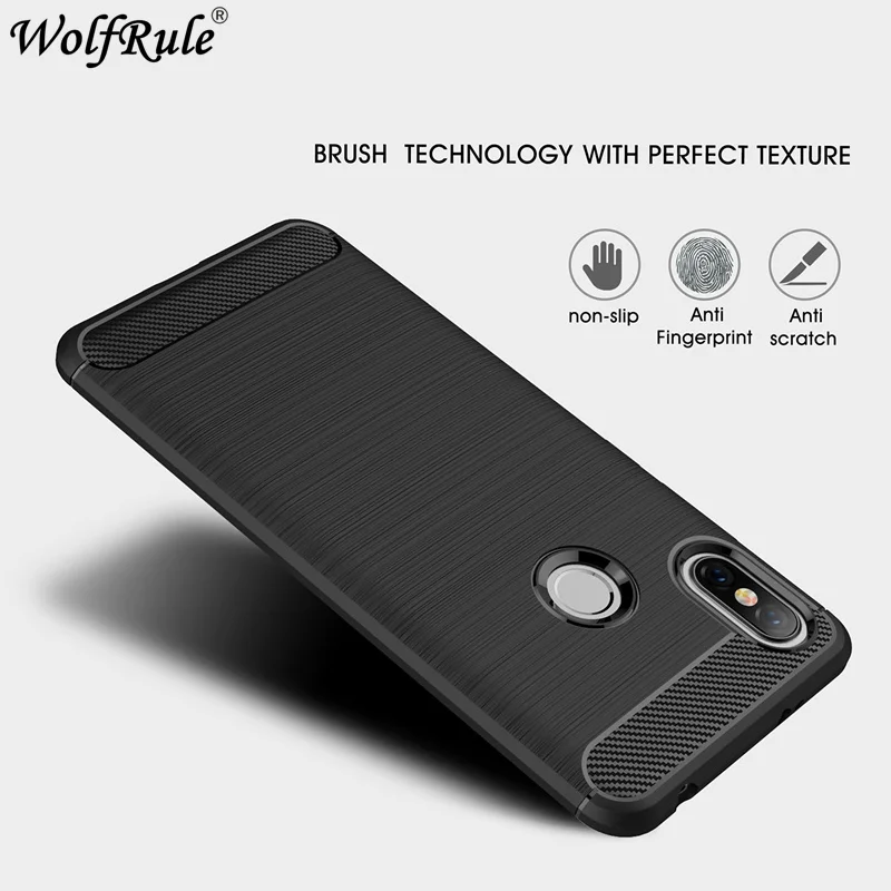 Redmi S2 Case Cover Xiaomi Rugged Armor Soft Rubber Silicone For (Y2) Y2 | Мобильные телефоны и аксессуары
