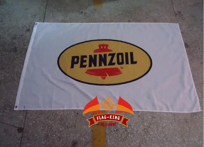 Pennzoil масла Racing Team Флаг, 90*150 см из полиэстера flagking Марка флаг