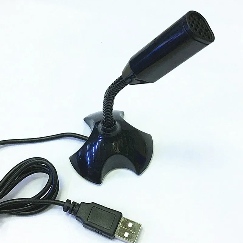 Studio Speech Mini USB Microphone Stand Mic With Holder For Microfono Computer Microphones For PC Laptop Microphone Accessories