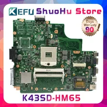 KEFU K43S For ASUS K43SD K43E A43S REV:2.2 laptop motherboard tested 100% work original mainboard KEFU K43S For ASUS K43SD K43E A43S REV:2.2 laptop motherboard tested 100% work original mainboard