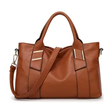 Women Leather Bag Big Women Shoulder Bags Women Handbags High Quality Women messenger bags cowhide bag ladies