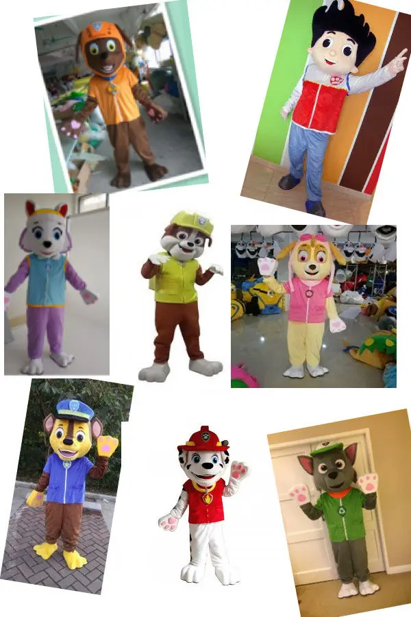 mascot costume dog rescue
