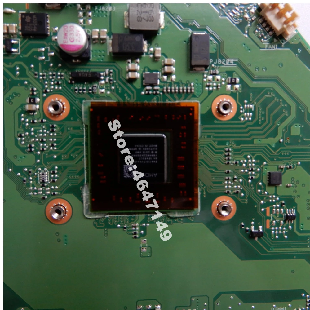  X550WE E2-6110 CPU 4GB RAM 2GB VRAM mainboard REV 2.0 For ASUS X550WA X550WE X550W D552W Laptop mot
